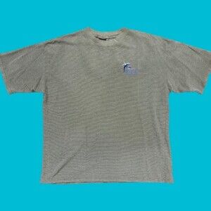 Vintage Kauai Hawaii Brown Combed Cotton T-Shirt Men's Size XXL